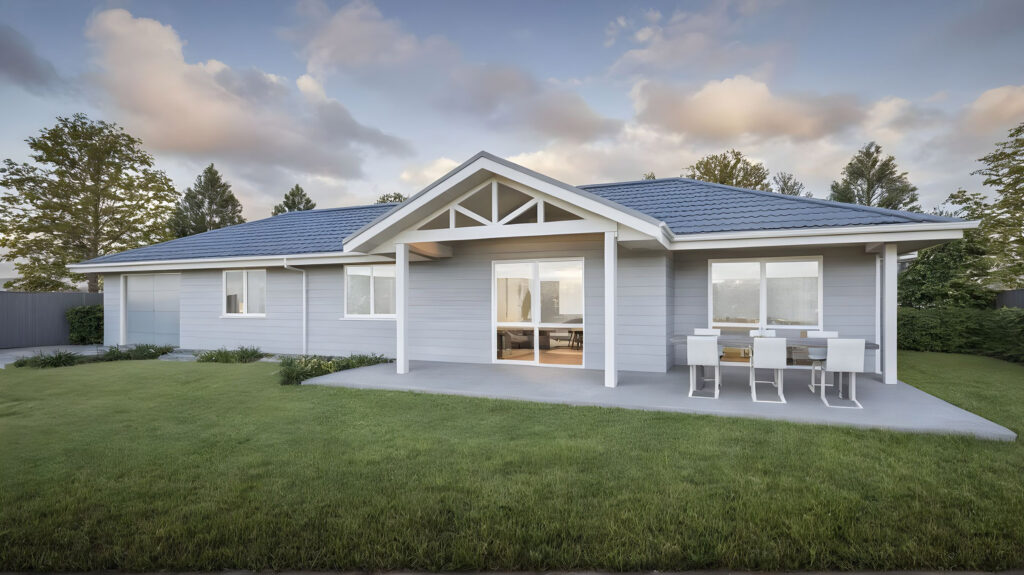 Northway Homes - 4 Bedroom House Plans Rotorua Corlett Render